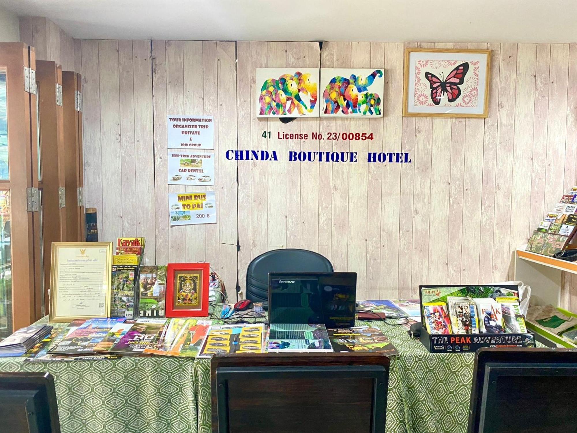 Chinda Boutique Hotel Chiang Mai Exterior foto